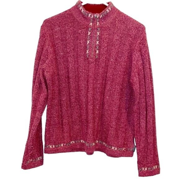 Woolrich Wool Blend Sweater Size Medium - Picture 1 of 9
